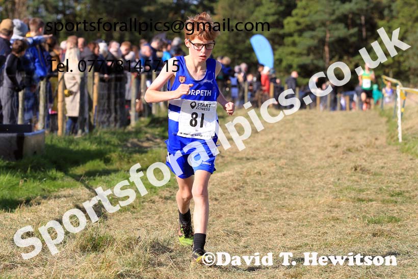 Boys under-13s 2023 Start Fitness NEHL, Druridge Bay Country Park, Northumberland.  Photo: David T. Hewitson/Sports for All Pics